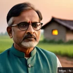 Home 23 캐릭터 디자인에서 스토리 개발 방법 - A thoughtful Indian male character with deep emotional complexity, wearing traditional kurta and gla...